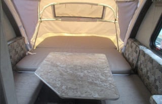 How about a weekend adventure, why tent when you can stay in this easy to tow RPOD, packed with all the essentials!