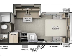 Forest River RV Rockwood GEO Pro G20FBS