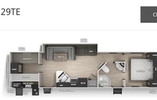 2022 NEW Forest River RV Cherokee Grey Wolf 29TE