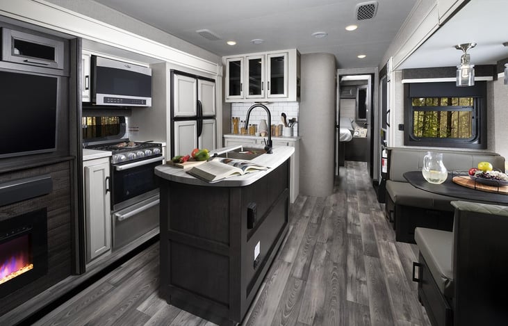 Kitchen and Dining Area