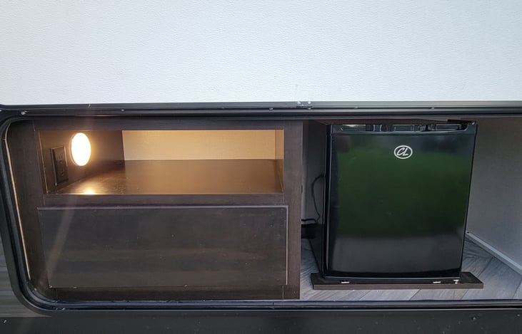 Outdoor Fridge with Storage