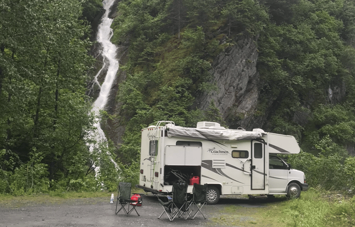 Camping in Valdez