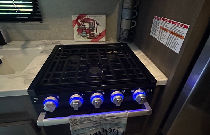 We have stove cover topper for more counter space