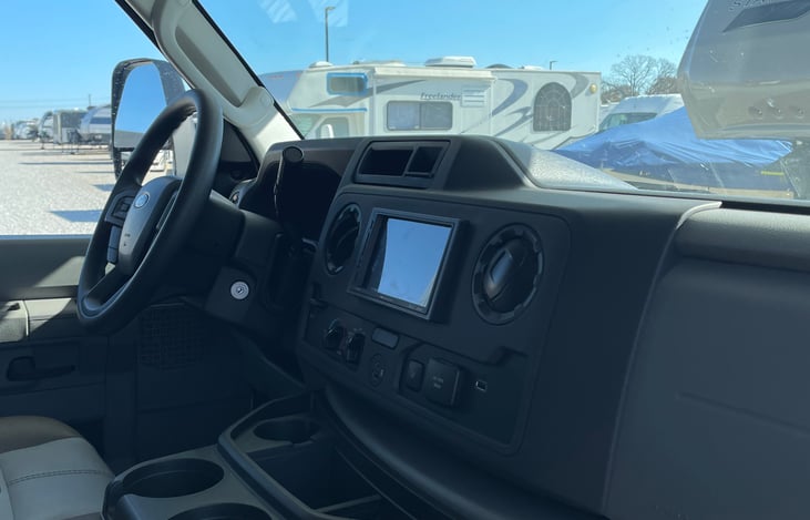 Apple Play and Rear/Side cameras for easy backing up and turning