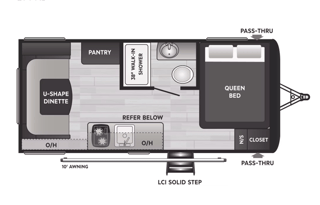 2022 Keystone Hideout 177RD