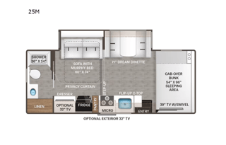 2022 Thor Motor Coach Four Winds 25M