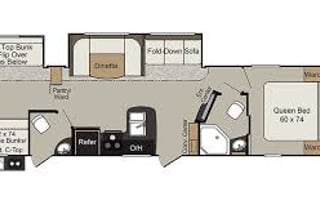 2018 Keystone RV Passport 3350BH Grand Touring