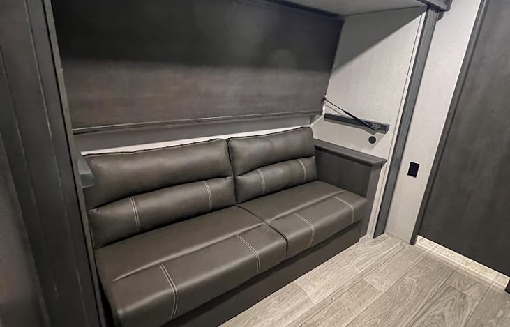 Jack knife couch/ folding bunk