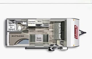 Sparks Big Dog Friendly 5 person Travel Trailer
