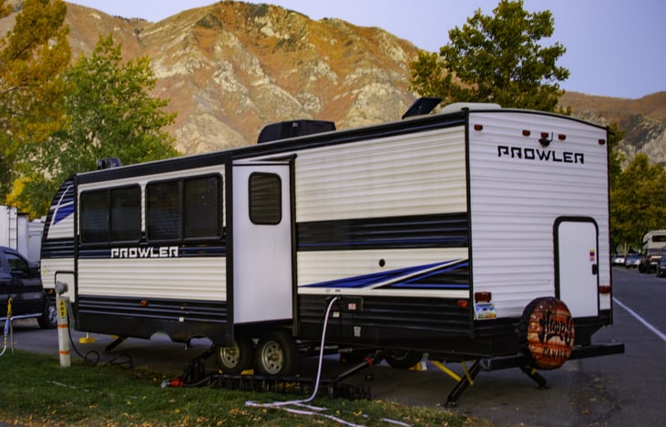 Acces door for the storage area. In Provo,UT