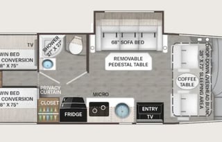 2015 Thor Motor Coach Axis 24.1
