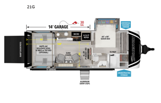 Small Floor Plan with a Patio