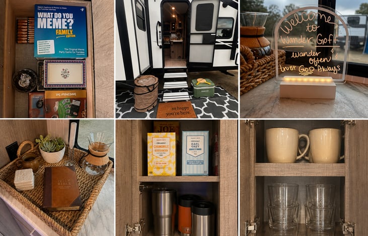 Thoughtfully stocked from the start — because we don’t think you should have to add a dozen packages just to enjoy your stay. The little comforts are already waiting when you arrive.