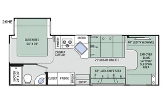 2017 Thor Motor Coach Freedom Elite 26HE