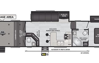 2021 Keystone Impact Fuzion 415