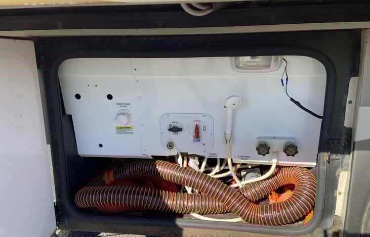 Water System and Hoses for Gray and Black Water