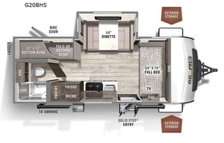 2021 Forest River RV Rockwood GEO Pro G20BHS