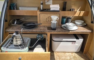 Off-grid Heat & A/C - Lightweight & Fully stocked!