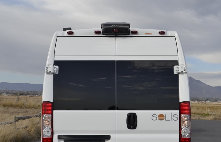 Rear of the Van- Water Access and Outdoor Shower