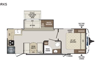 2019 Keystone RV Bullet 248RKS