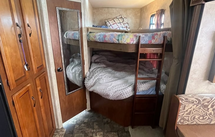 Double over Double bunk beds