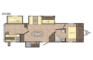 2018 CrossRoads RV Zinger ZR33BH