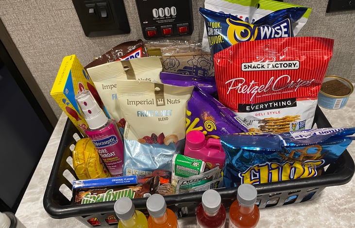 The Rolling Oasis snack bar