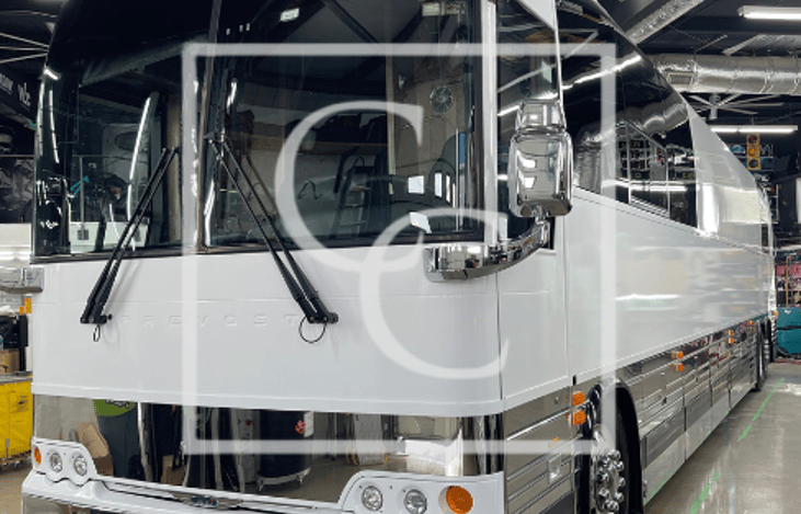 Say HELLO to Ozark!
A 2005 Prevost XLII 12 Bunk Entertainer Coach
One stylish ride as you travel the US in luxury for your next trip

*DELIVERY ONLY!*