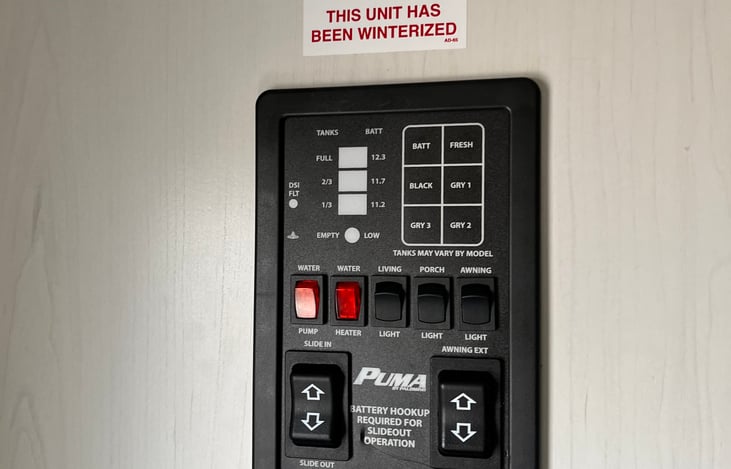 Control panel is so easy to operate.