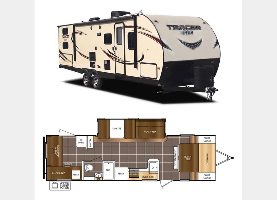 Travel Trailer rentals in IMPERIAL