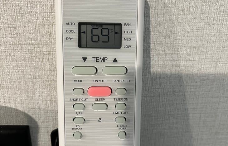 AC remote control