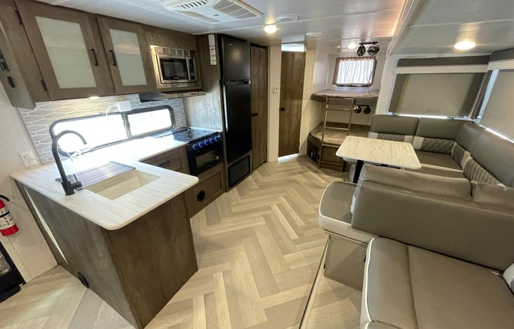 Full view of main living space