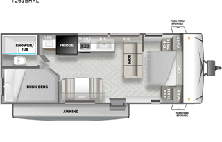 2023 Forest River RV Wildwood X-Lite T261BHXL