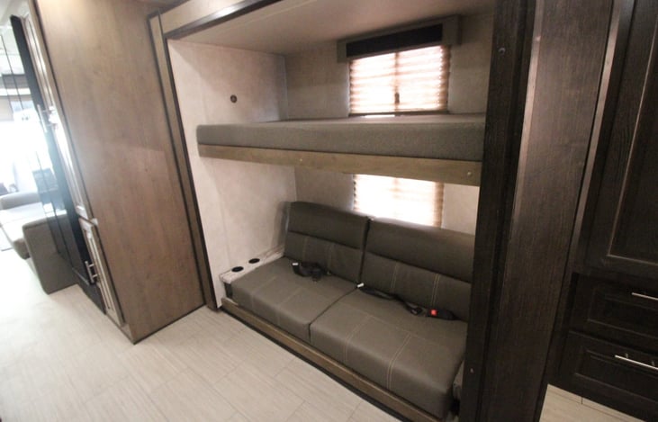 Kids LOVE the bunks!