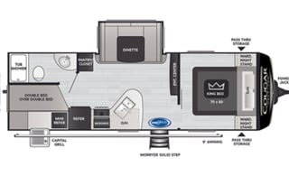 2021 Keystone RV Cougar Half-Ton 24SABWE