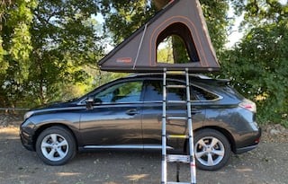 Lexus RX 350 AWD RoofNest Falcon pop top camper
