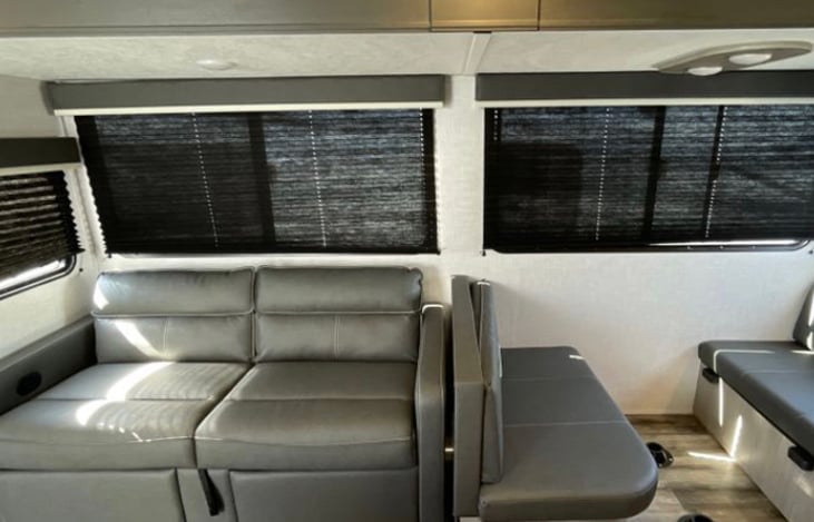 These two areas open up (pull out to full size beds)