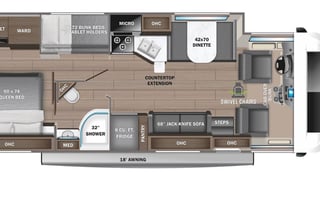 2023 Jayco Greyhawk 31F Motorhome