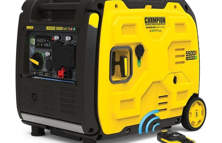 Optional quiet inverter generator that will power the entire RV if needed. This is at an additional charge.