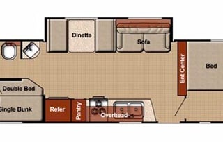2012 Gulf Stream RV Ameri-Lite 255BH