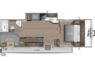 2024 Jayco Jay Feather 22BH Private Bed/Twin Bunk