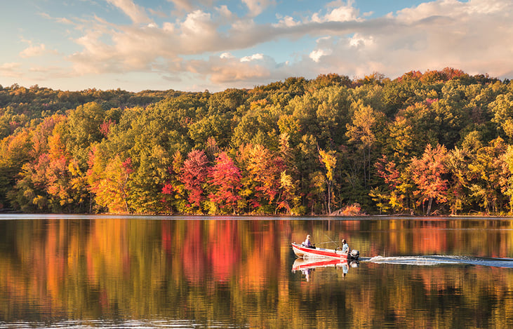 Stunning view of Table Rock Lake