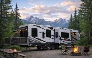 Spacious Toy Hauler Sleeps 8+ Patio/Garage