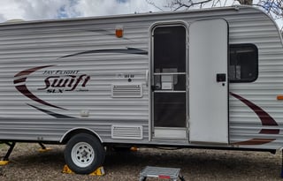 Easy towing Jayco Jay Flight Swift