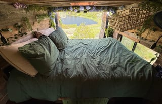Forest Temple on Wheels for Magical Road Trips