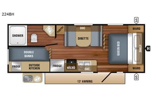 2018 Jayco Jay Flight SLX 8 224BH