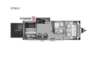 Generator / Sleeps 6  Plus / Deck