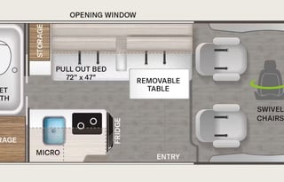 "Smokey" - Your Cozy Camper Companion