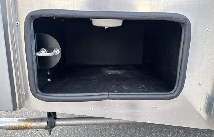 More outside storage area!