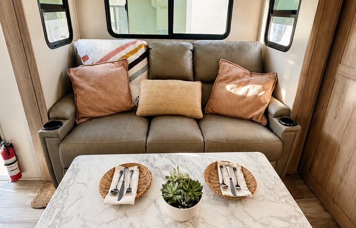 A place to gather over breakfast, play a game after a day outside, share dinner and make the kind of memories that become everyone's favorite part of the trip.